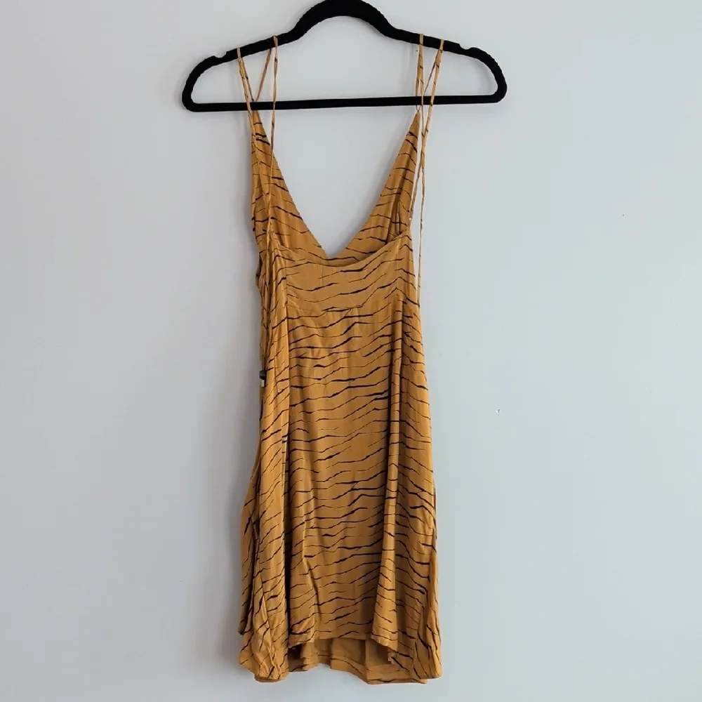 Urban Outfitters Mustard Backless Dress - Picture 3 of 3